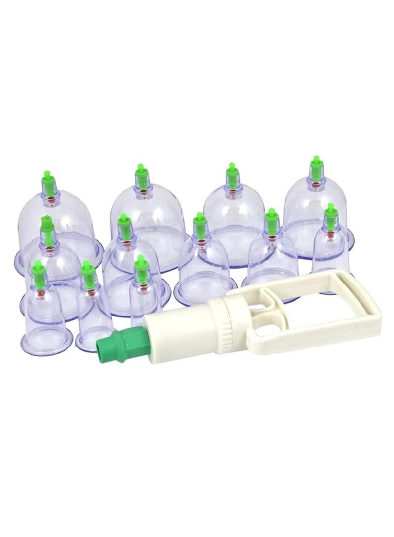 Islamic cupping is a cupping set consisting of 12 cups with a suction device of different sizes - Image 3