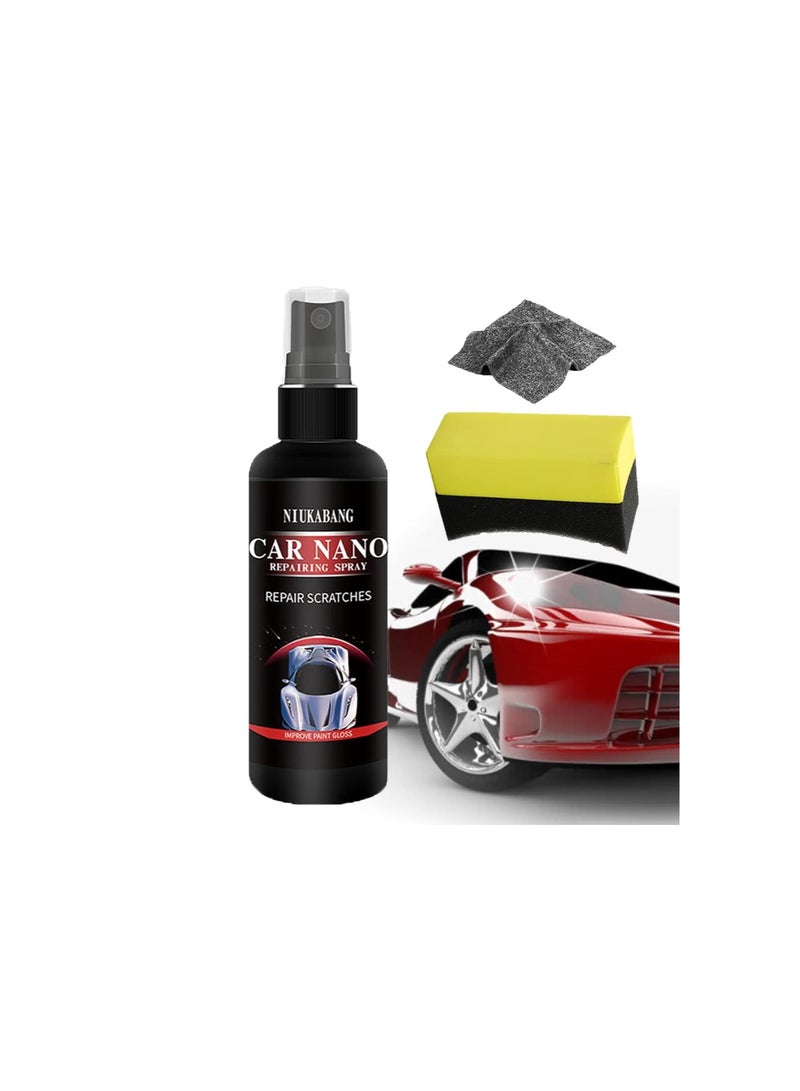 Beauenty Nano Car Scratch Repair Spray, Car Scratch Repair Spray, 2023 Quick Perfect Fix Scratch Spray, Nano Ceramic Crystal Coating Car Fine Scratch Removal Spray (50ml,1Pcs)  - Image 1