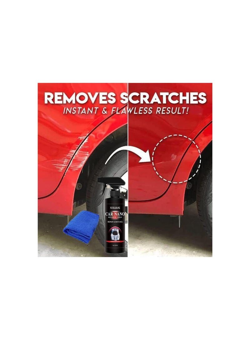 Beauenty Nano Car Scratch Repair Spray, Car Scratch Repair Spray, 2023 Quick Perfect Fix Scratch Spray, Nano Ceramic Crystal Coating Car Fine Scratch Removal Spray (50ml,1Pcs)  - Image 3