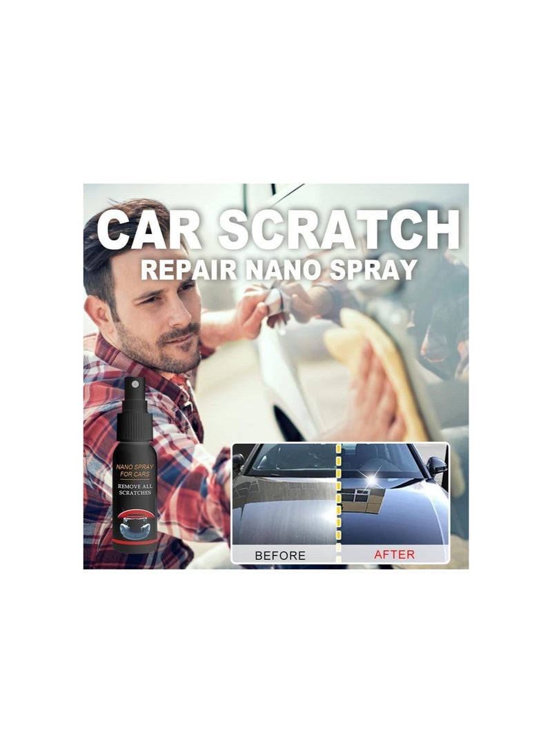 Beauenty Nano Car Scratch Repair Spray, Car Scratch Repair Spray, 2023 Quick Perfect Fix Scratch Spray, Nano Ceramic Crystal Coating Car Fine Scratch Removal Spray (50ml,1Pcs)  - Image 2