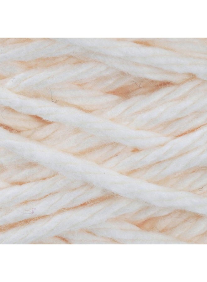 Lily خيوط قطن سكر وكريمة، 14 أونصة، إكرu ناعم، 1 مخروط - Image 2