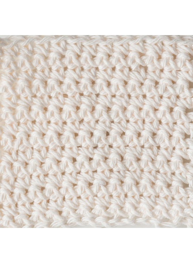 Lily خيوط قطن سكر وكريمة، 14 أونصة، إكرu ناعم، 1 مخروط - Image 3