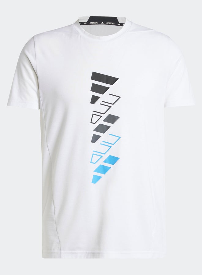 Adidas AEROREADY Designed for Training Logo Graphic T-Shirt - Image 1