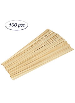 Pllieay 100 Pieces Bamboo Sticks Wood Strips Wooden Extra Long Sticks For Crafting (15.7 Inches Length × 3/8 Inches Width)  - Image 3