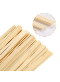 Pllieay 100 Pieces Bamboo Sticks Wood Strips Wooden Extra Long Sticks For Crafting (15.7 Inches Length × 3/8 Inches Width)  - Image 4