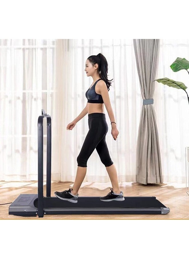 Generic - Treadmill folding treadmill, home office dormitory portable small electric treadmill, walking and jogging machine with support - Image 1