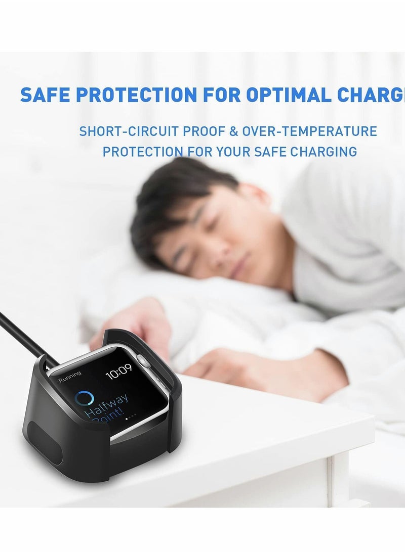 Y&D - Replacement Charger Compatible with Fitbit Versa 2 Charger, Dock Cradle USB Charging Cable Cord Stand Adapter for Station - Image 1