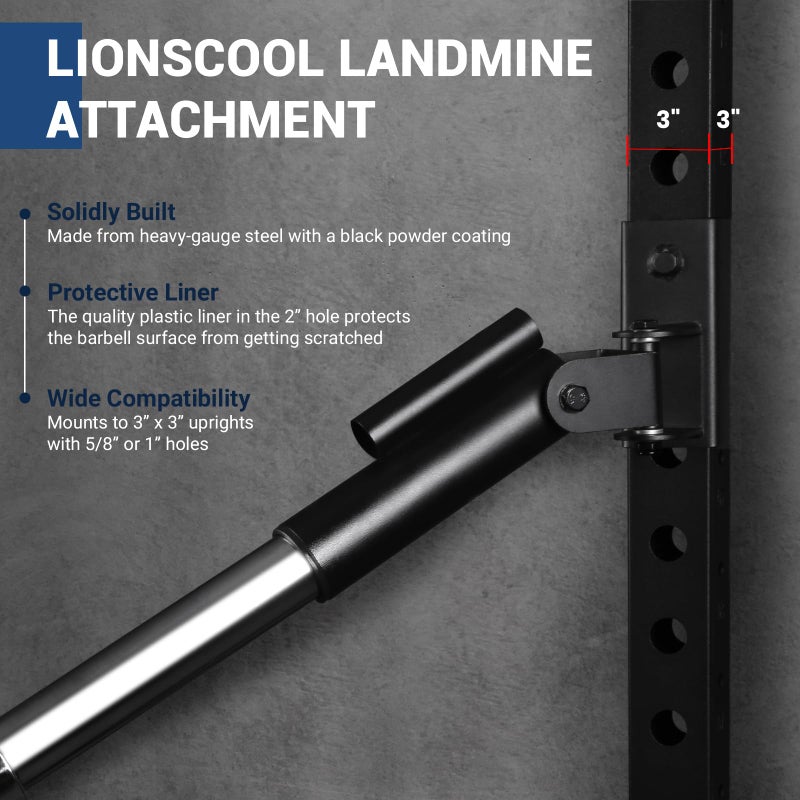 LIONSCOOL Power Rack Attachments (Rack 3X3 IN) - Image 2