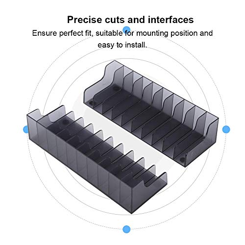 Wendry 2 PCS Game CD Storage Rack, Large Capacity Game Card Box, Wear CD Storage Stand Holder for/SLIM/PRO - Image 5