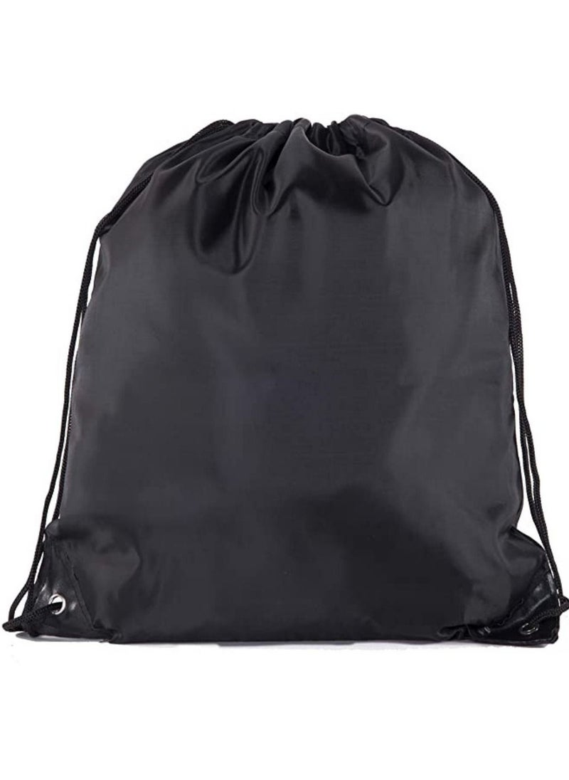 SANTHOME Drawstring Bag with PU Leather Reinforcement at Corners  - Image 2