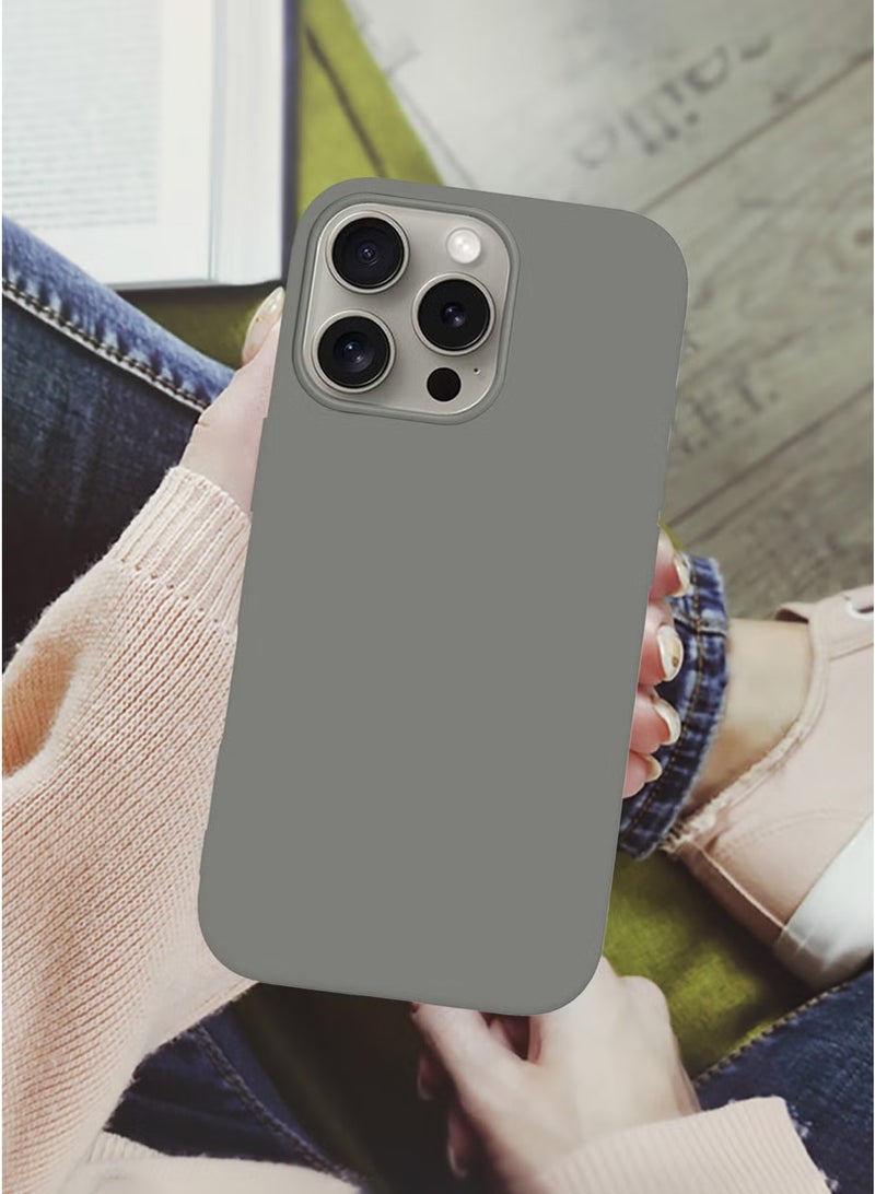 CATANES (لـ iPhone 16 Pro Max) غلاف، غلاف سيليكون رفيع، مغطى بالكامل مضاد للخدش ومقاوم للصدمات - Image 3