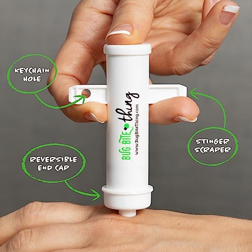 BUG BITE THING Suction Tool - Bug Bites and Bee/Wasp Stings, Natural Insect Bite Relief, Black - Image 4
