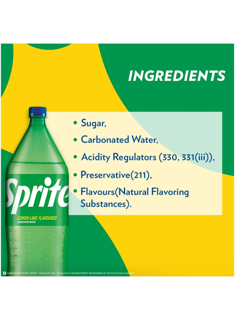 Sprite Carbonated Soft Drink Bottle 2.2L - Image 3