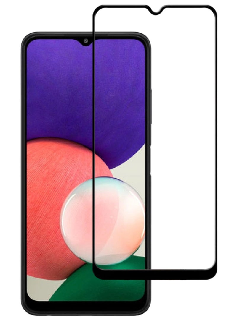 ACLIX Antistatic ESD Dustproof Premium Quality High Definition Tempered Glass Screen Protector Designed For Samsung Galaxy A22 5G - Image 1