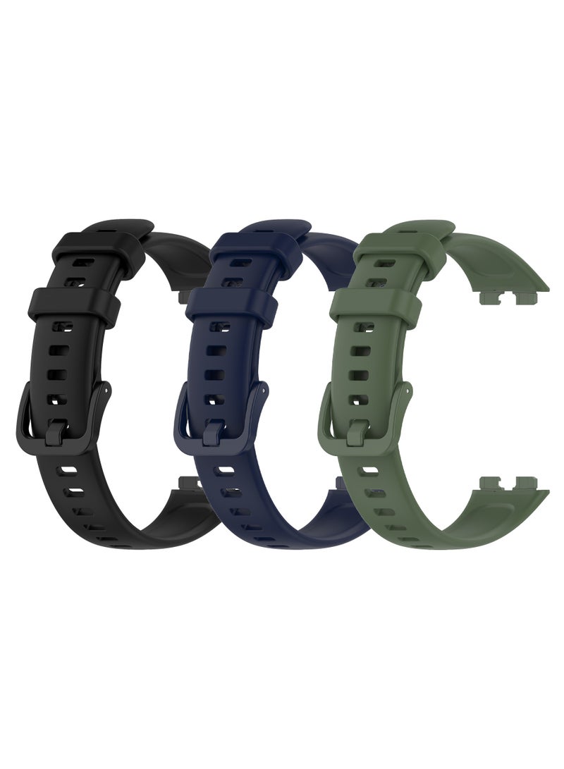 حَبْل تِك أشرطة متوافقة مع هواوي باند 10، باند 9، باند 8، مصنوعة من مادة TPU الناعمة للرجال والنساء - Image 1