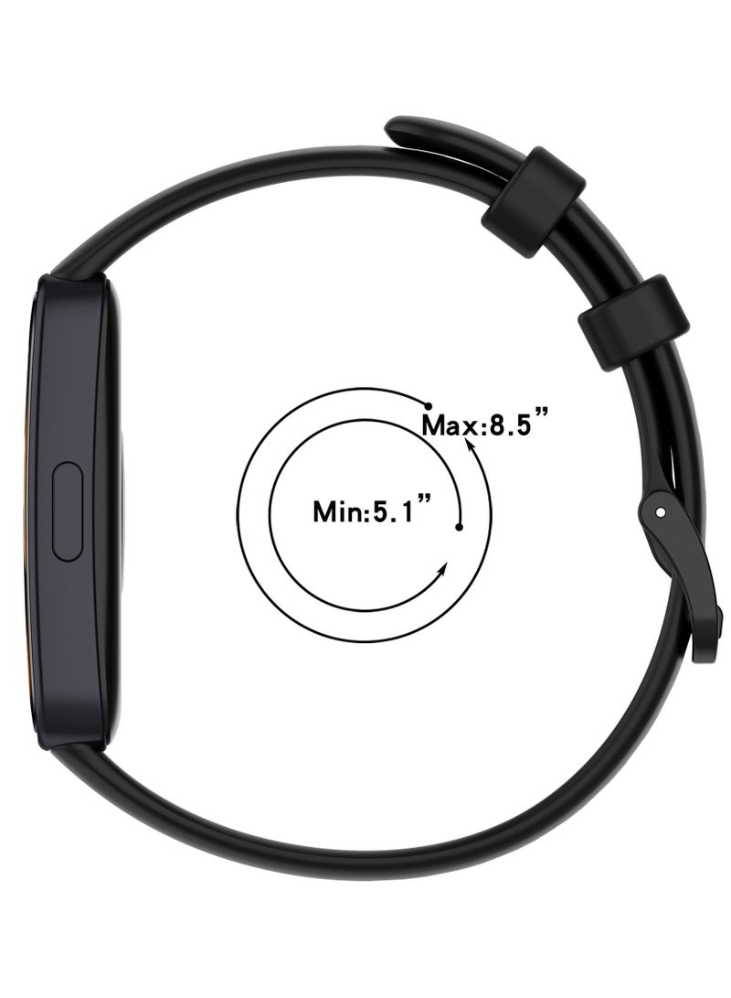 حَبْل تِك أشرطة متوافقة مع هواوي باند 10، باند 9، باند 8، مصنوعة من مادة TPU الناعمة للرجال والنساء - Image 4