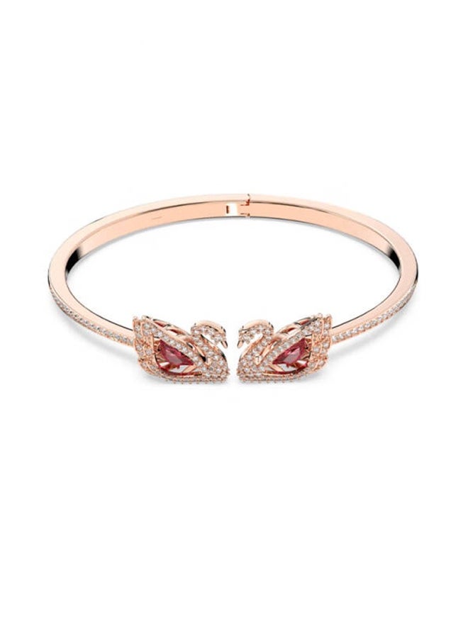 Generic - Swarovski Anniversary Commemorative Double Swan Bracelet - Image 1