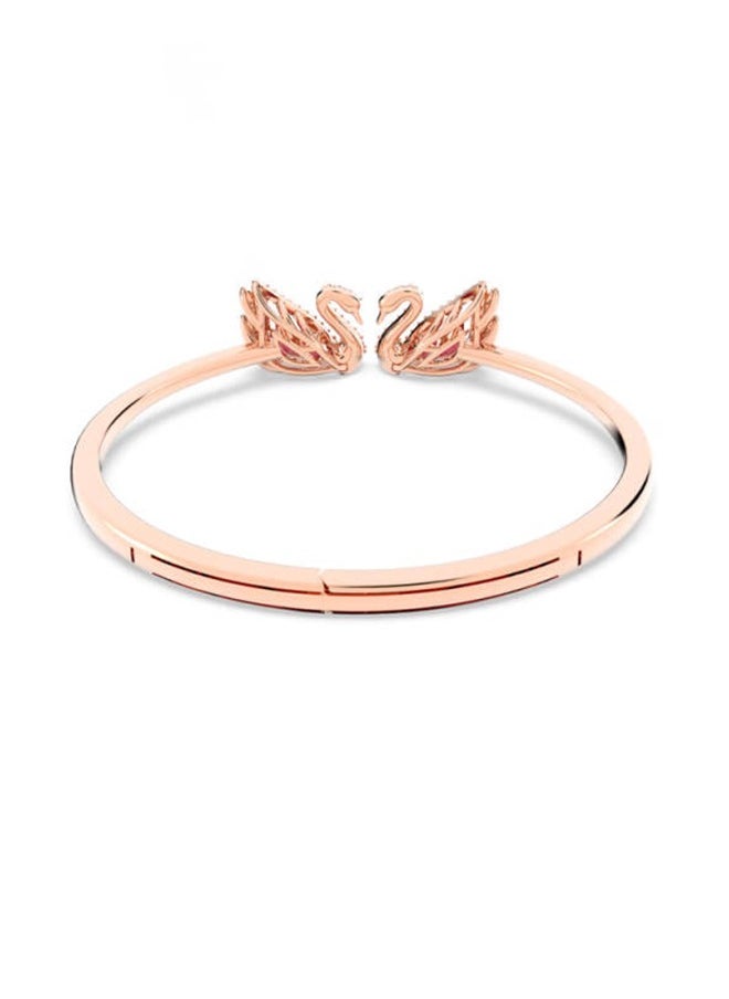 Generic - Swarovski Anniversary Commemorative Double Swan Bracelet - Image 1