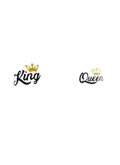 BYFT Embroidered For You (White) Luxury (King & Queen) Personalized Bathrobe-Set of 2, Cotton, Highly Absorbent and Quick dry, Classic Hotel and Spa Quality Bath Linen 400Gsm  - Image 2