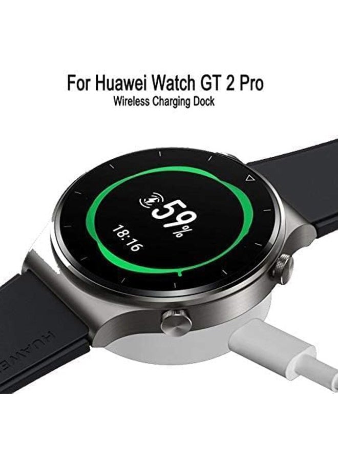 AZorb - Wireless Charging Dock compatible with Huawei Watch GT4, for Huawei GT3/ GT3 PRO/ GT2 Pro, portable Stand Power Magnetic Watch Charger - Image 1