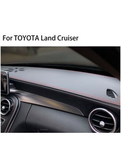 Anti-Reflective Dashboard Mat For Toyota Land Cruiser Dashboard Cover For Reduce Heat and ultraviolet rays