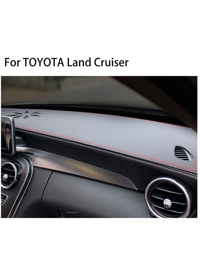 Furtey - Anti-Reflective Dashboard Mat For Toyota Land Cruiser Dashboard Cover For Reduce Heat and ultraviolet rays - Image 1