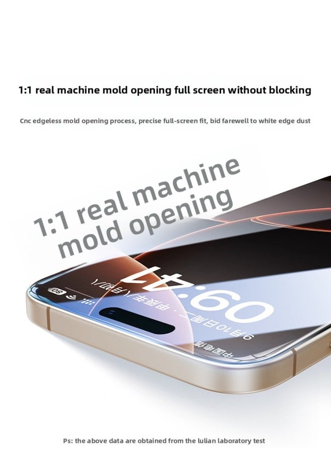 Generic - For Iphone13/16 Tempered Film For Iphone 15Pro Max Mobile Phone Film 16Pro Max X Full Screen 14-Colour:✅[ultra-clear 9d丨full Screen Full Coverage 3 Times Anti-fingerprint] 2 Pieces—free Film Applicator + Damage Compensation Guarantee-Size:For Iphone 15 Pro Max - Image 1