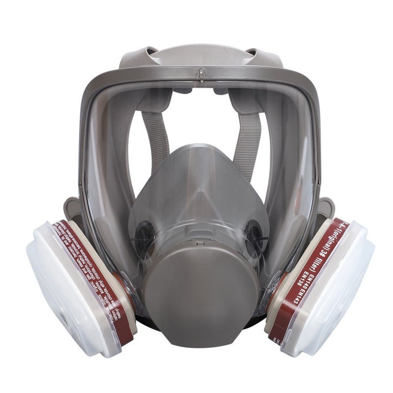 Gas Mask Spray Paint Pesticide Decoration Formaldehyde Fire Chemical Gas 6800 Same Full Face Mask - Image 3