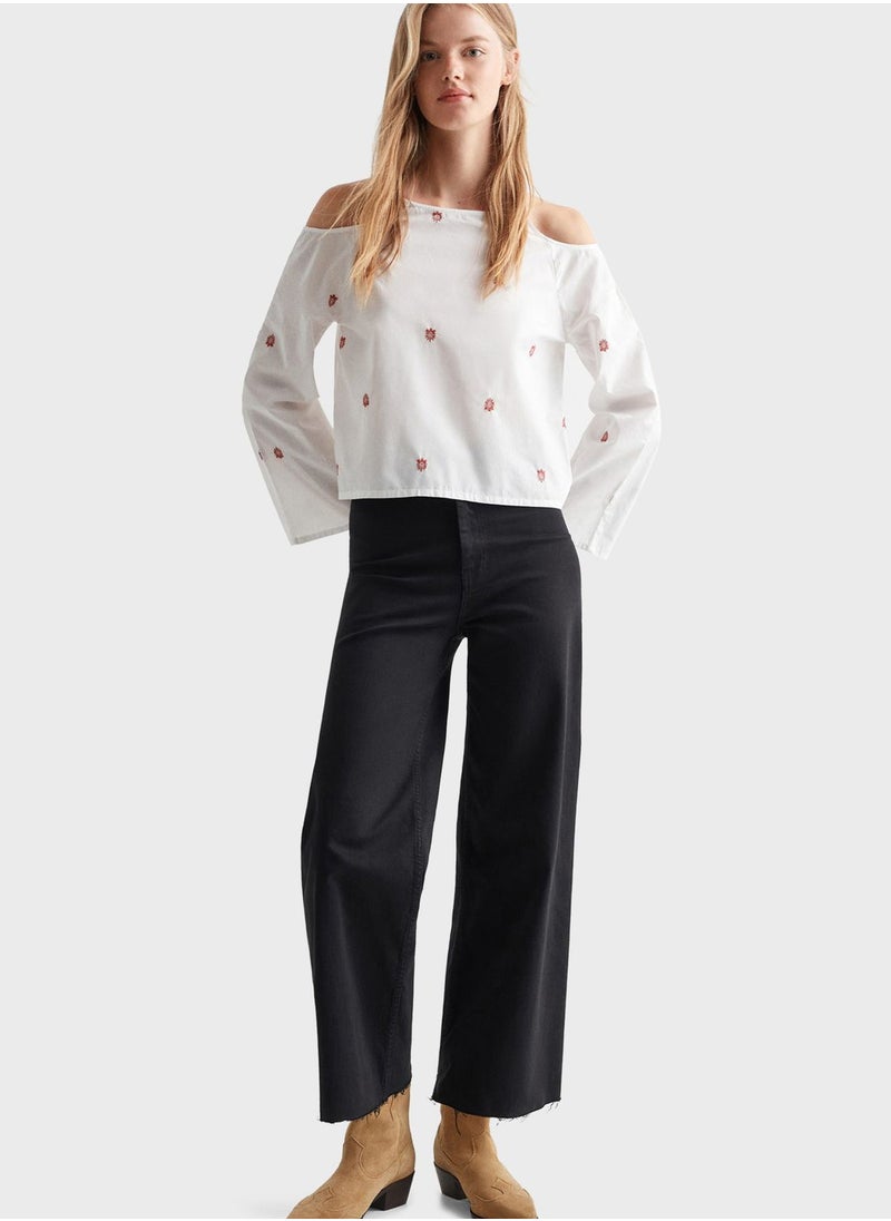 MANGO - Youth Straight Fit Jeans - Image 1