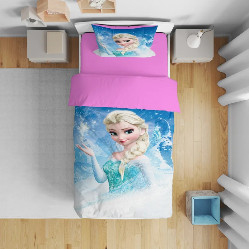 Eray Home Erays Home Erayshome Frozen Elsa 3D Single Duvet Cover Set