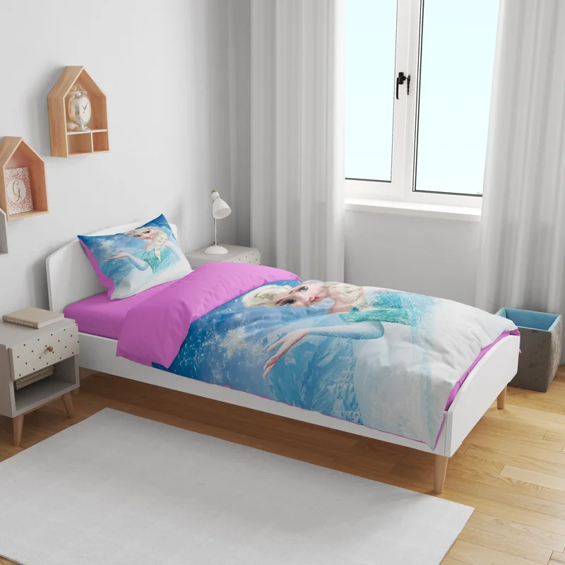 Eray Home Erays Home Erayshome Frozen Elsa 3D Single Duvet Cover Set
