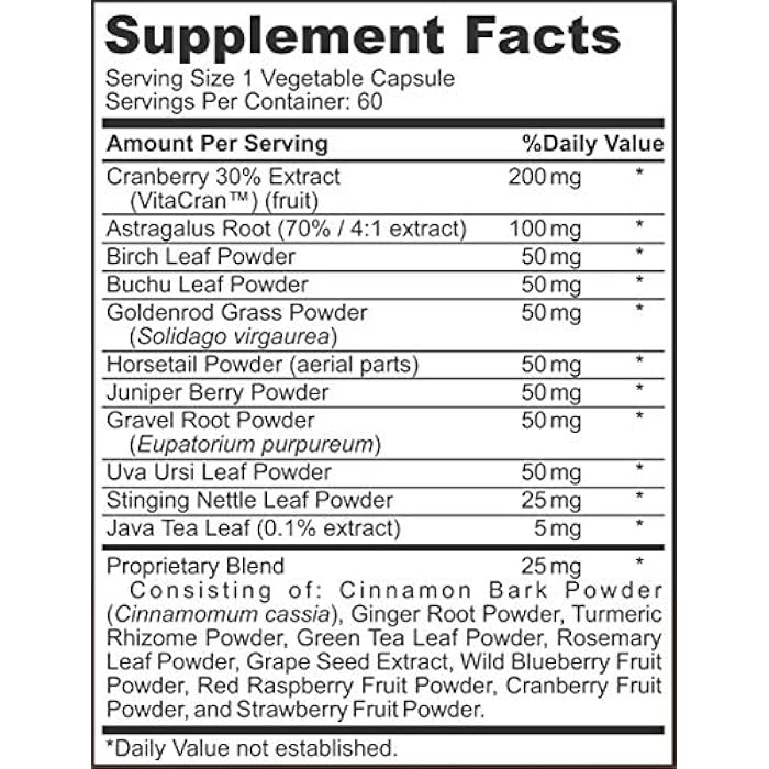 SIGMACEUTICAL Kidney Cleanse Supplement – Advanced Herbal Formula with Cranberry Extract for Kidney Support, Urinary Tract Health & Fluid Balance – 60 Vegetarian Capsules - Image 3