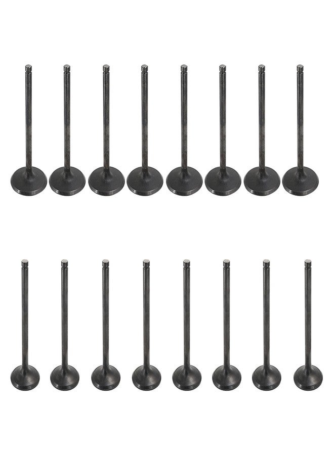 Tivora 8x Exhaust Valves & 8x Intake Valves Compatible with 04-14 Chevy GMC Hummer Isuzu 4.8 5.3 6.0 Replace 12550457 12550458 12563064 12563063 12555906 - Image 1