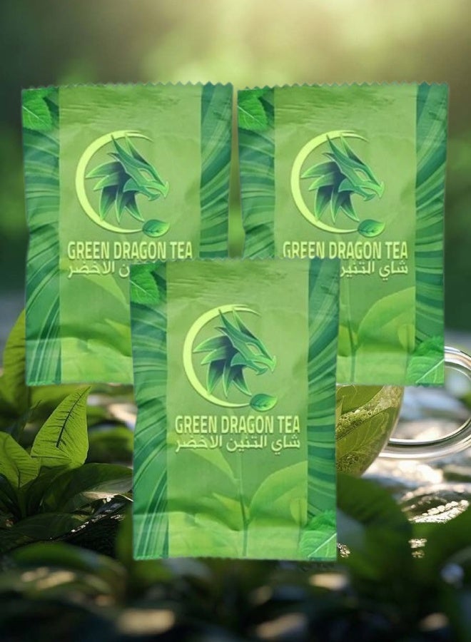 Green Tea 3 Pieces Green Dragon Tea 5g - Image 1