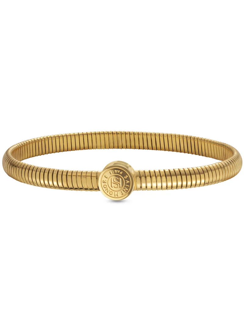 سانت هونور سوار توبوجاس مطلي بالذهب بتصميم عملة معدنية فاخر وأنيق