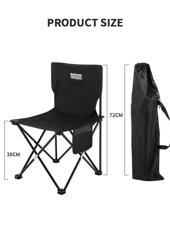 Portable Camping Chairs, Lawn Folding Chair Heavy Duty for Adults 200KG, Sports Fishing Chairs, Side Pockets, Compact Portable Chair for Beach, Fishing, Picnic,Indoor etc - pzsku/Z8490D2DD5E4392762887Z/45/_/1665569714/60bd7162-06b7-448b-8a72-4cdb43ea2792