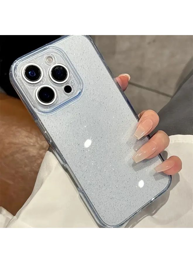Transparent Black Ultra Thin Glitter Case For iPhone 15 Protective Slim Design - Image 5