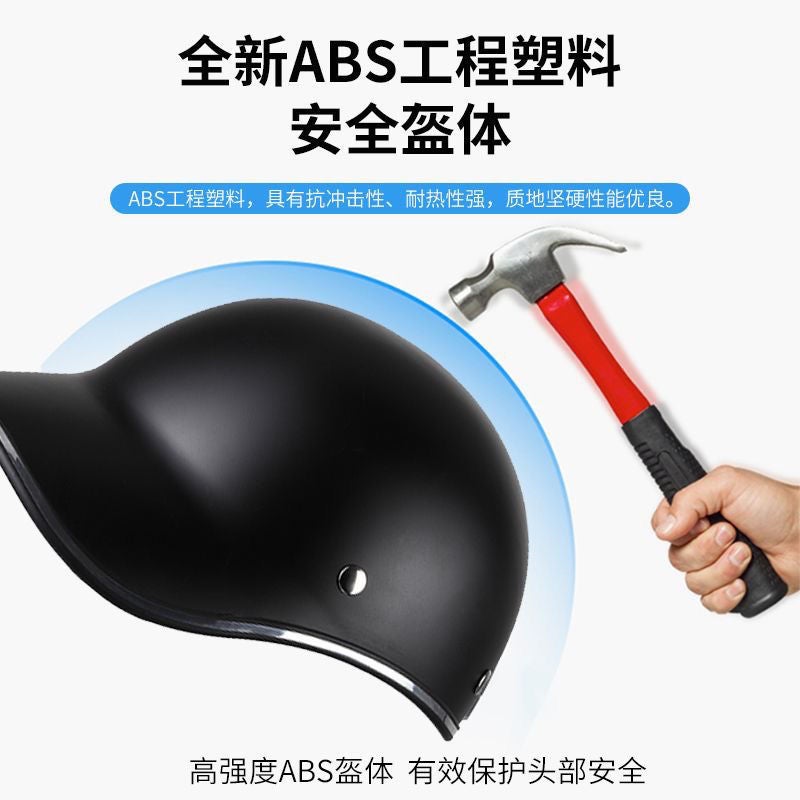 3C New National Standard Electric Vehicle Helmet, Duckbill Cap, Half Helmet, Sun Protection, Couple'S Electric Scooter Safety Helmet, Four Beauties' Journey - Image 4