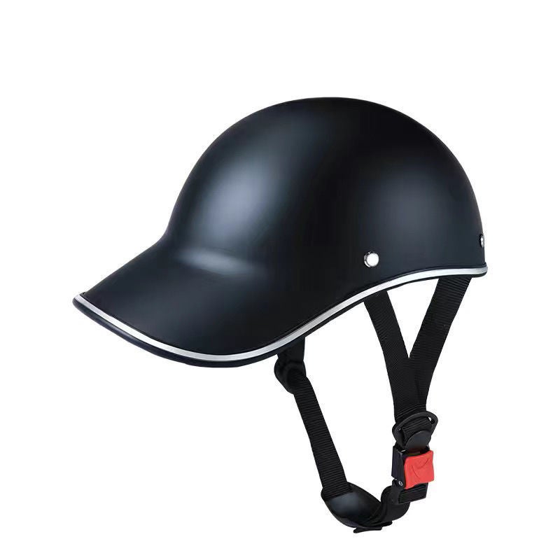 3C New National Standard Electric Vehicle Helmet, Duckbill Cap, Half Helmet, Sun Protection, Couple'S Electric Scooter Safety Helmet, Four Beauties' Journey - Image 3