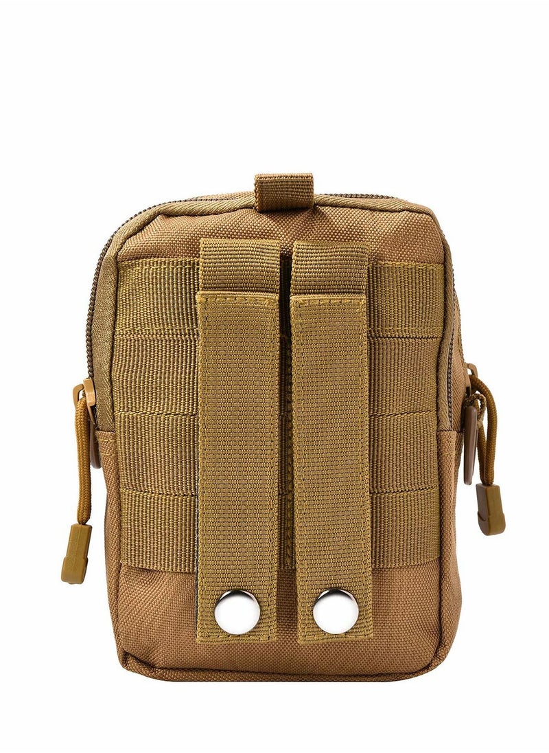 Excefore - Molle Tactical Pouch Utility Small Waist Carrying Pouch Compact Outdoor Sport Bag Gadget Pocket Universal Belt Mobile Phone Case Holster Holder Travel Pack Bag for Men - Image 1