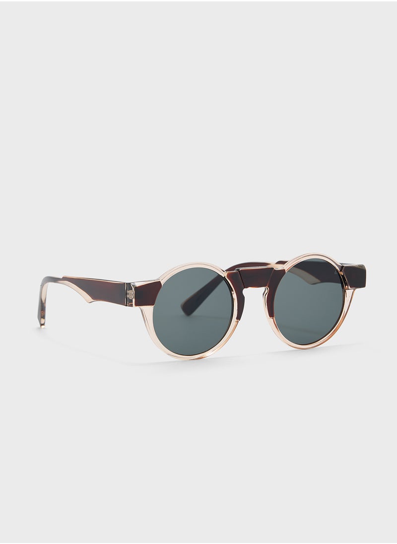 Seventy Five - Casual Round Shape Sunglasses - Image 1