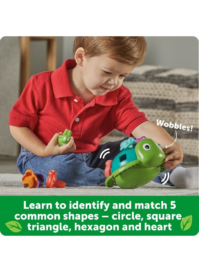 Learning Resources سيمور سلحفاة البحر (العد والأشكال، مجموعة مكونة من 5 قطع، للأعمار 18 شهرًا فما فوق) - Image 2