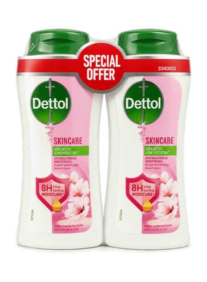 Dettol Skin Care Body Wash With Rose And Sakura Extract 250 ml