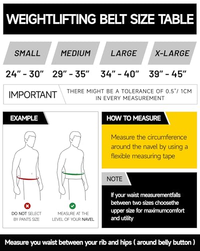 M MANUEKLEAR MANUEKLEAR Tapered Lever Weight Lifting Belt, 10MM Quick Locking Lever Belt Weightlifting Men, Lifting Belt Lever for Powerlifting & Deadlifts - Image 4