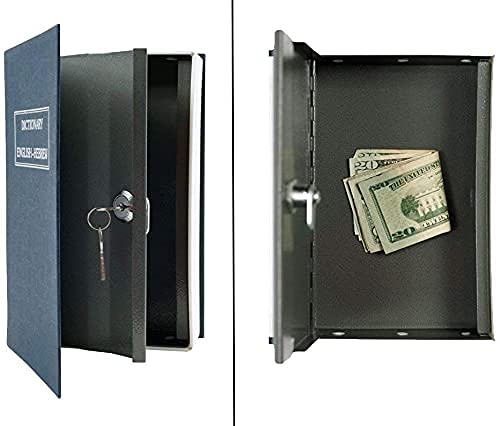 PATTAR Dictionary Book Hidden Safe Jewelry BoxCash Locker Key Locker Metal Private Diary Multi Color small size - Image 4