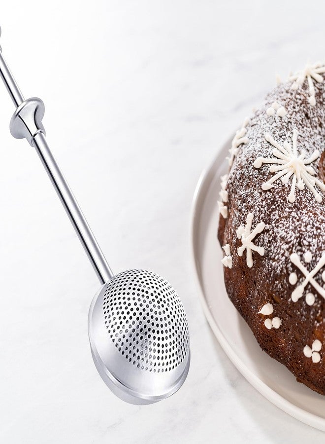 Fox Run Stainless Steel Sugar and Flour Duster Wand, 7" Tea Infuser - Image 4