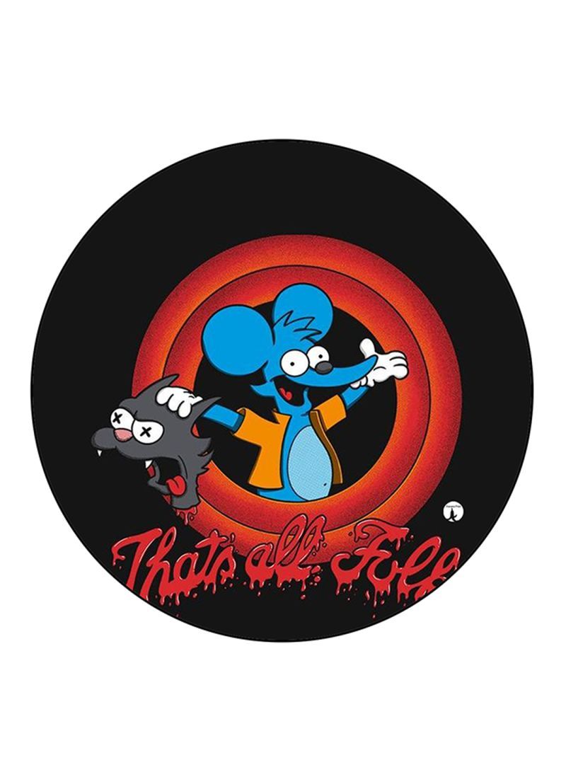 RKN Simpsons Printed Mouse Pad  Multicolour