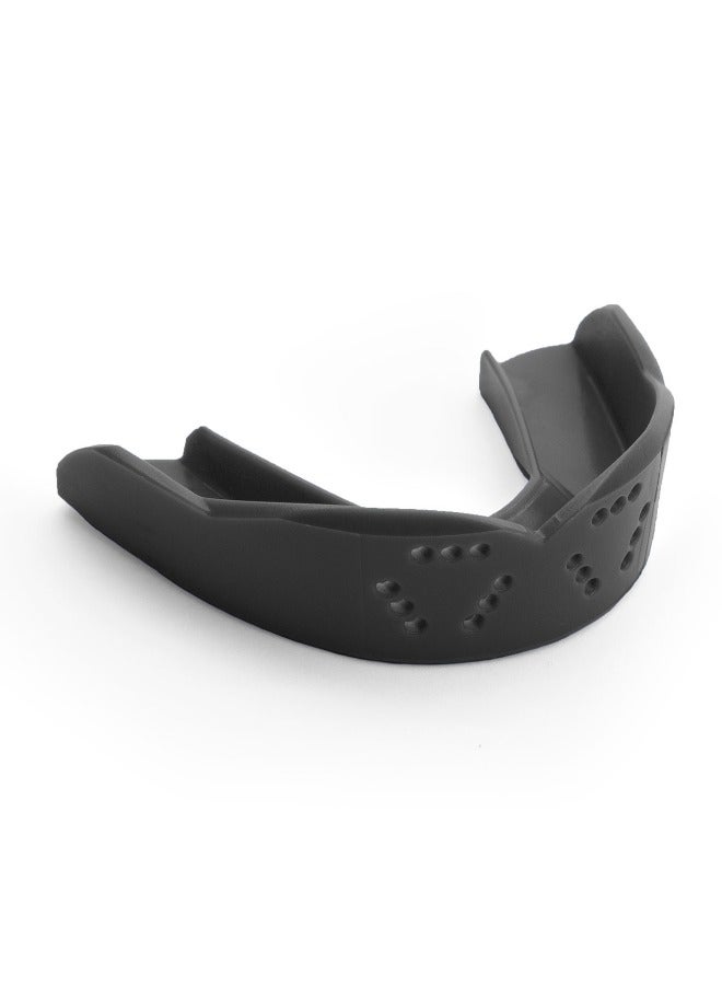 3D Oral Care Mouthguard Youth Black Thermo Polymer 2 Mm - Set Of 1