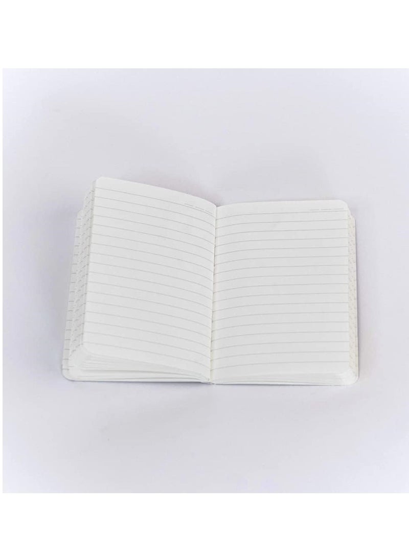 FACTOR NOTES A6 Size Small Journal Ruled Notebook 90gsm Thickness 112 Pages  - Image 3