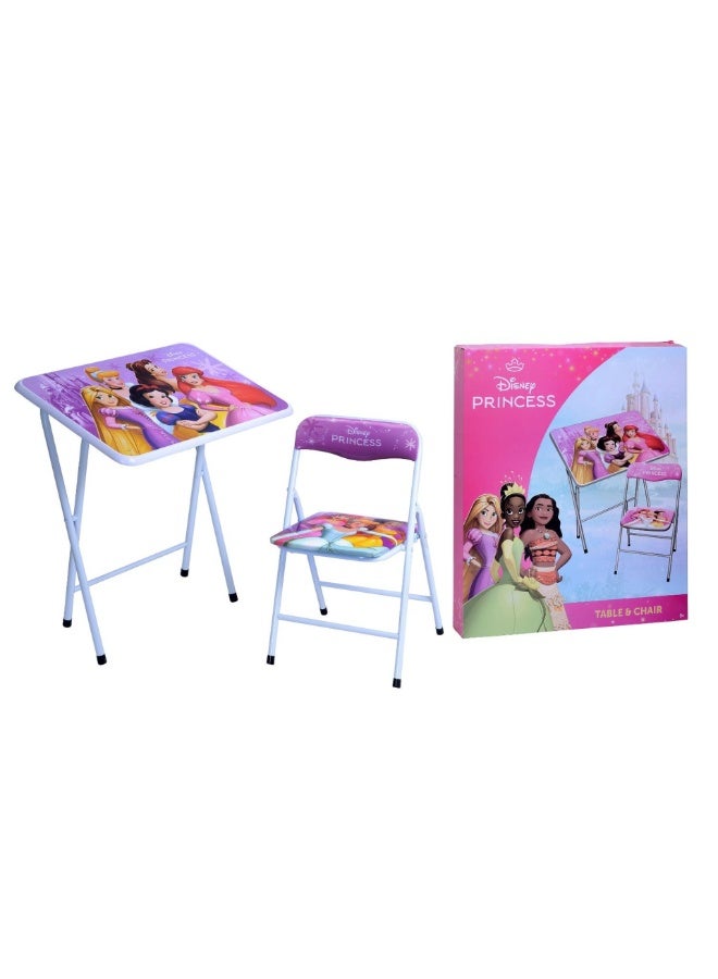ديزني طقم طاولة وكرسي دراسة الأميرة، FKTCH5105